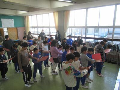 統合小校歌練習１